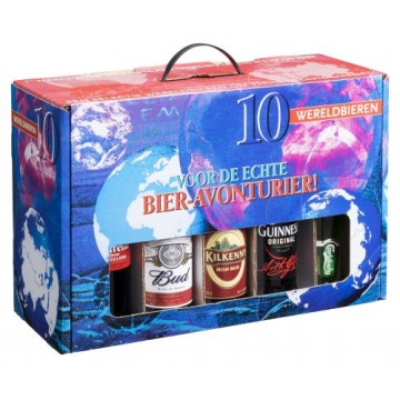Geschenkverpakking 10 Wereldbieren